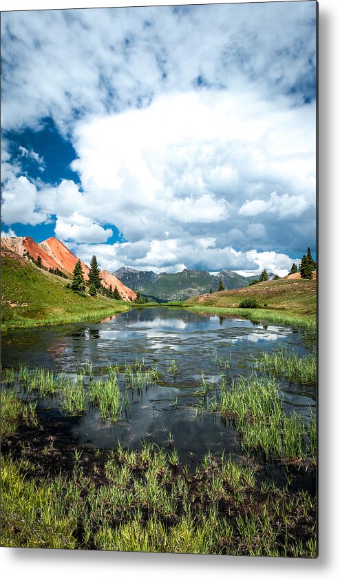 Jay Stockhaus Metal Print featuring the photograph Grey Copper Gulch by Jay Stockhaus