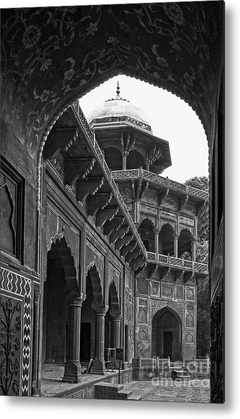 Agra Metal Print featuring the photograph Guest House at the Taj Mahal by James L Davidson