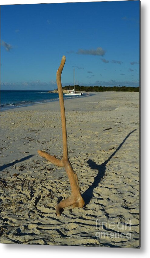 Beach Metal Print featuring the photograph Handstand by Judy Wolinsky