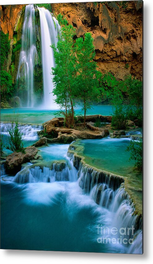 America Metal Print featuring the photograph Havasu Canyon by Inge Johnsson