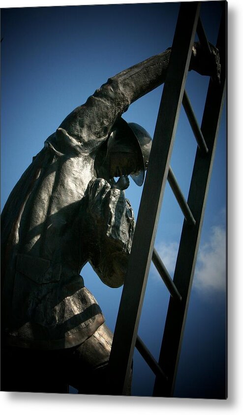 Iaff. Firefighters Metal Print featuring the photograph IAFF Fallen Firefighters Memorial 2 by Susan McMenamin