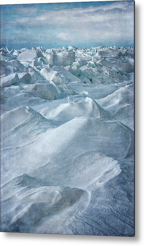 Ice-shove Metal Print featuring the photograph Ice Shove 1 by Theo O'Connor
