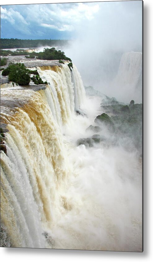 Scenics Metal Print featuring the photograph Iguazu by Taken By Chashu13