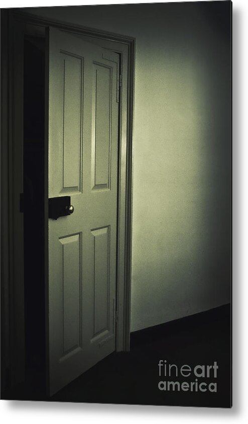 Door Metal Print featuring the photograph In Your Nightmares by Margie Hurwich