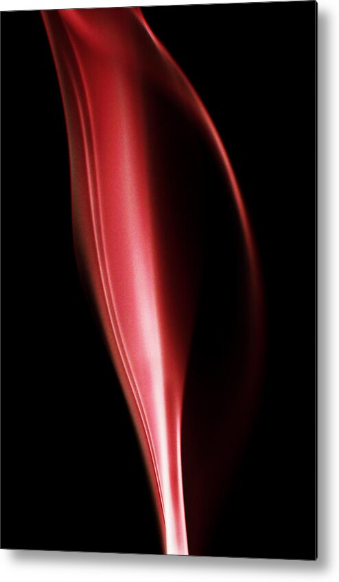 Red Metal Print featuring the photograph Incendere - 6503 by Steve Somerville
