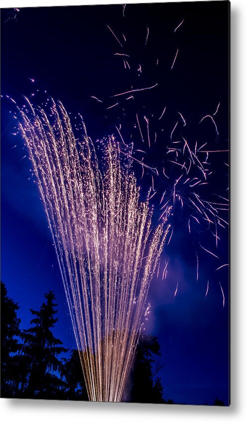 1855mm Metal Print featuring the photograph Independence Day 2014 17 by Alan Marlowe