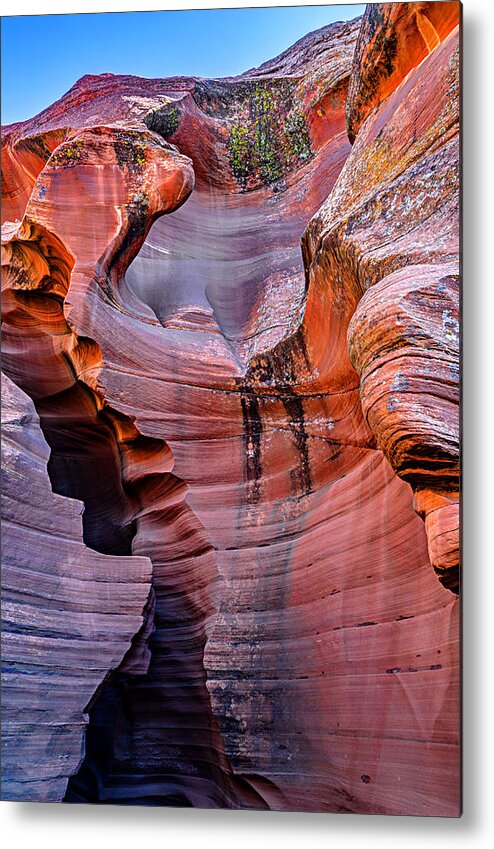 Antelope Canyon Metal Print featuring the photograph Into Antelope Canyon 1 by Jason Chu