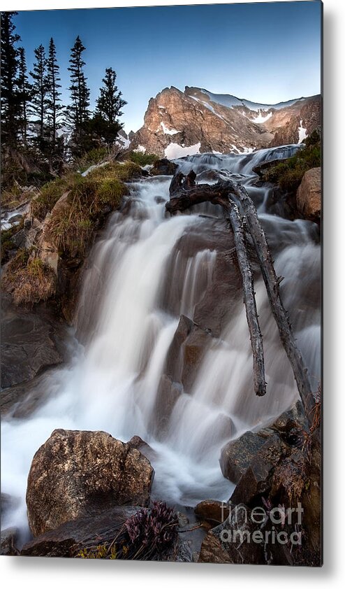 Nature Metal Print featuring the photograph Isabelle Falls by Steven Reed