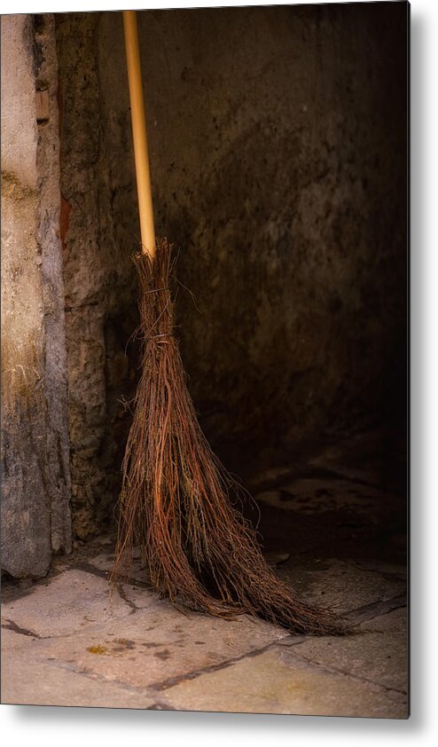 Italian Broom Art Print Metal Print featuring the photograph Italian Sweep by Bob Coates