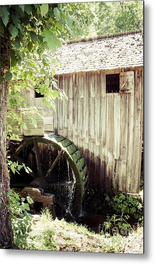 Summer Metal Print featuring the photograph John Cable Mill by Cheryl Baxter