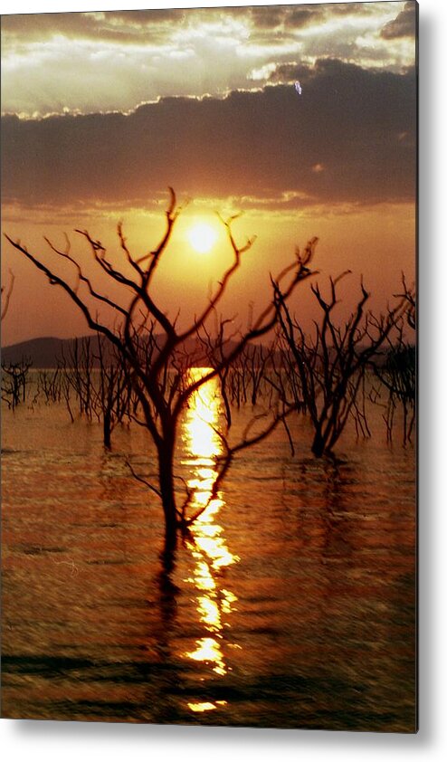 Sunset Metal Print featuring the photograph Kariba Sunset by Jeremy Hayden