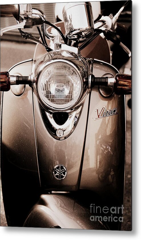 Scooter Metal Print featuring the photograph Lakesha Ride by A K Dayton