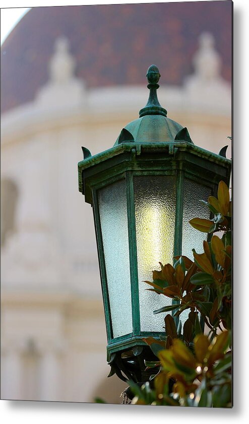 Photography Metal Print featuring the photograph Lamp Post by Kevin Itsaboutvision
