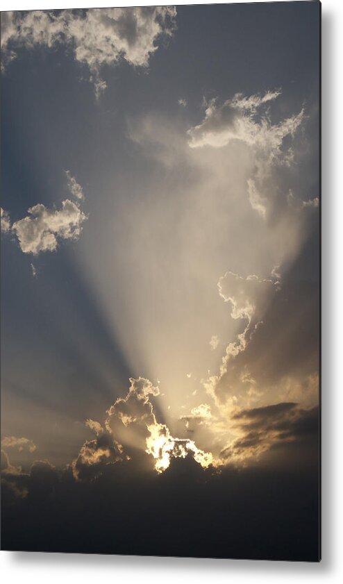 Sunset Metal Print featuring the photograph Let There Be Light by Gale Cochran-Smith
