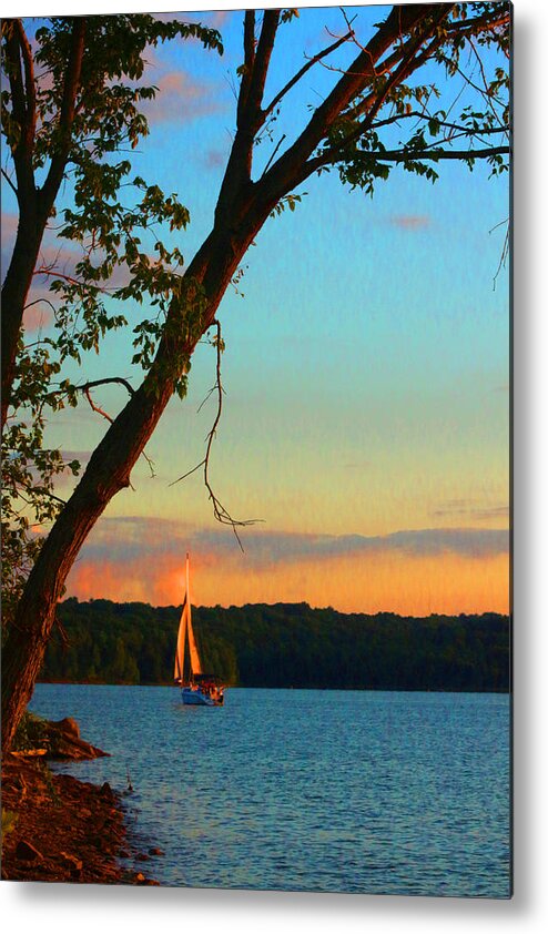 Sunset Metal Print featuring the photograph Life Is A Dream by Lorna Rose Marie Mills DBA Lorna Rogers Photography