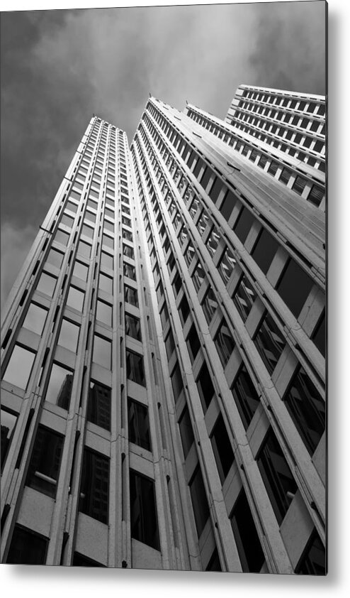 City Metal Print featuring the photograph The Shadow by Jonathan Nguyen