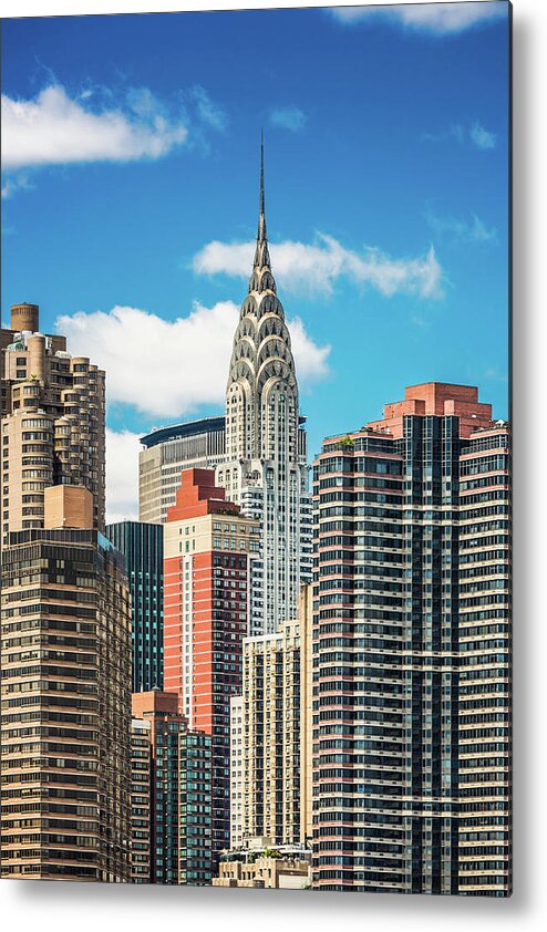 Corporate Business Metal Print featuring the photograph Midtown Manhattan, New York City, Usa by Mbbirdy