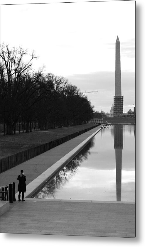Washington Monument Metal Print featuring the photograph Monumental by Phil Cappiali Jr
