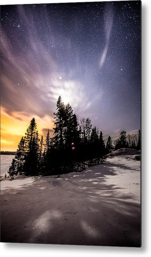 Astrophotography Metal Print featuring the photograph Moon Shadows by Jakub Sisak