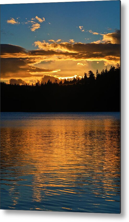 Landscape Metal Print featuring the photograph Morning Has Broken by Sherri Meyer