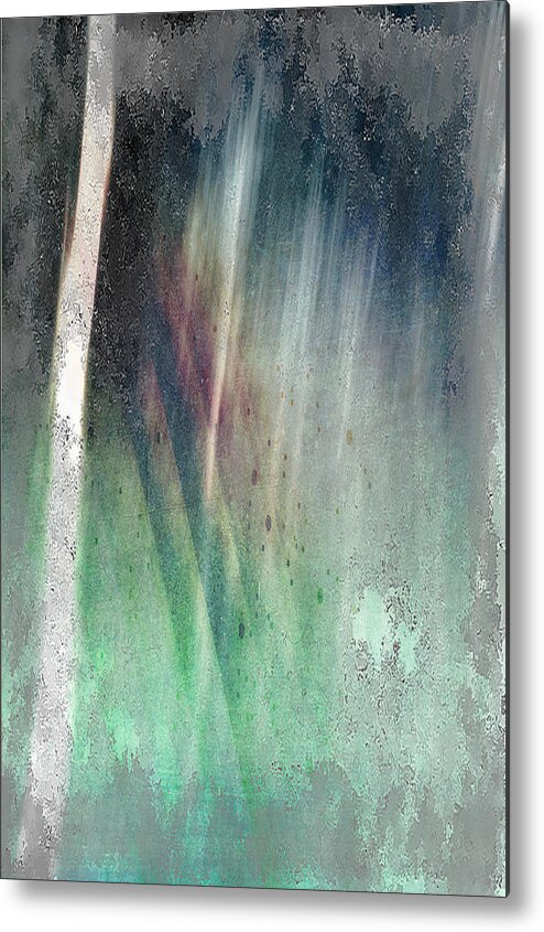 Abstract Metal Print featuring the photograph Moving Colors by Randi Grace Nilsberg