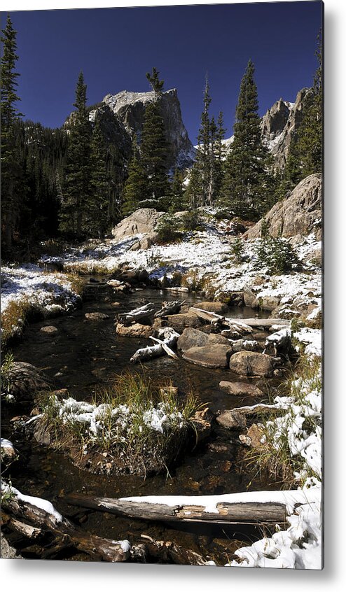 Photography Metal Print featuring the photograph Near Dream Lake by Lee Kirchhevel