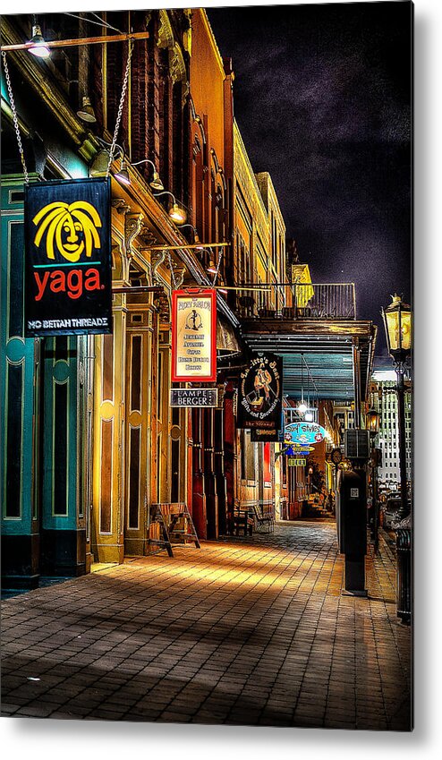 Strand Metal Print featuring the photograph Nighttime on the Strand by David Morefield