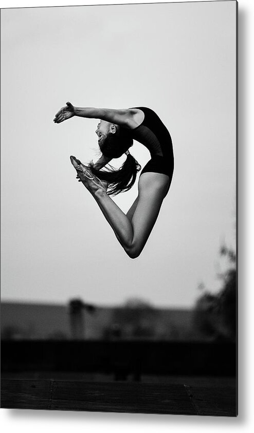 Dance Metal Print featuring the photograph No Limits by 