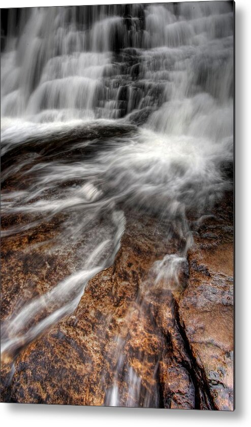 Canyon Stream Metal Print featuring the photograph Off and Running by David Andersen