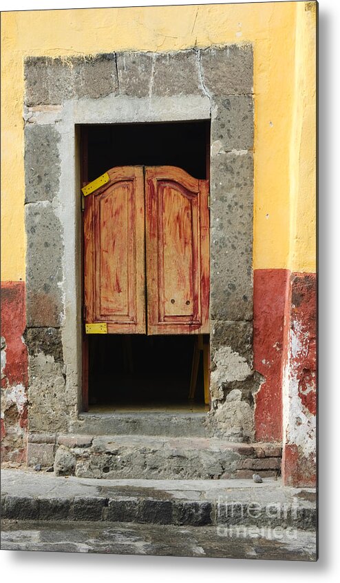 Mexico Metal Print featuring the photograph Old Swinging Doors by Oscar Gutierrez