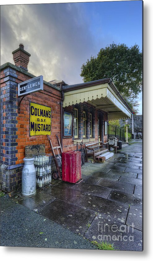 Station Metal Print featuring the photograph Olde Station by Ian Mitchell