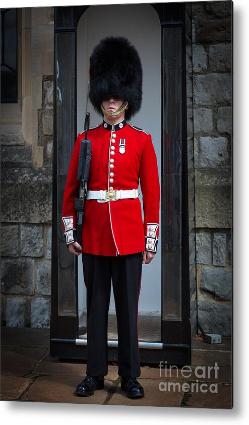Britain Metal Print featuring the photograph On Guard by Inge Johnsson