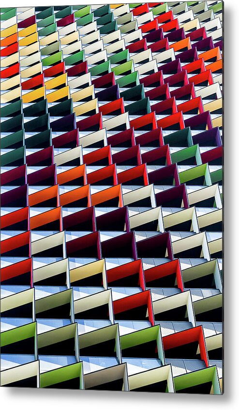 Pattern Metal Print featuring the photograph Origami by Jared Lim