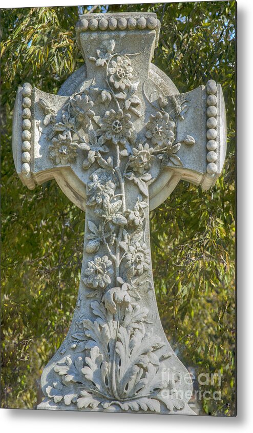 Cross Metal Print featuring the photograph Ornate Cross by Dale Powell