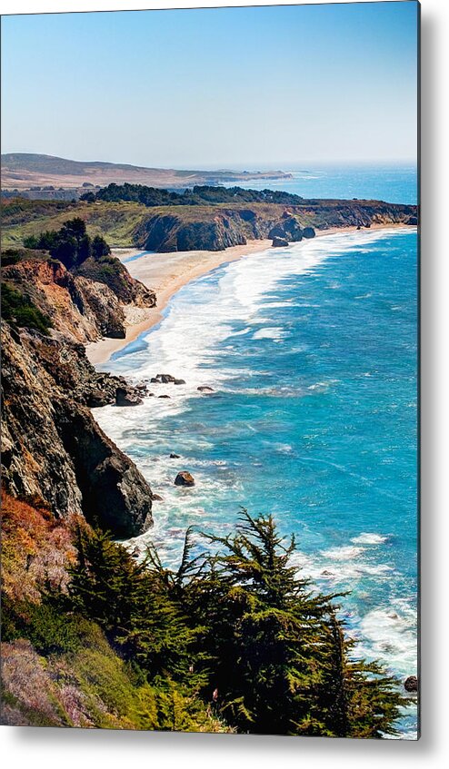 California Metal Print featuring the photograph Pacific Coast by Aron Kearney