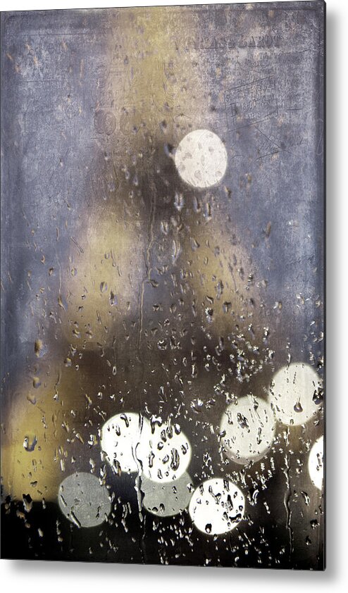 Evie Metal Print featuring the photograph Paris In The Rain by Evie Carrier