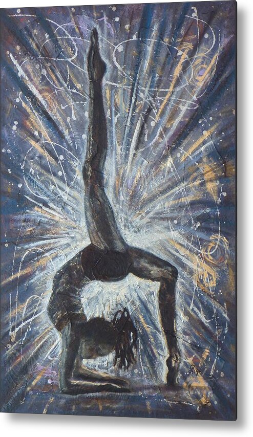 Gymnastics Metal Print featuring the mixed media Passion by Gigi Dequanne