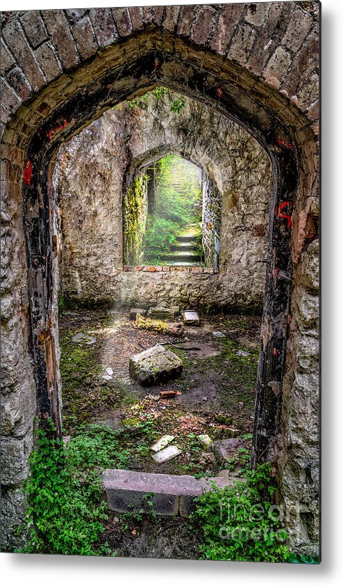 British Metal Print featuring the photograph Path Less Travelled by Adrian Evans
