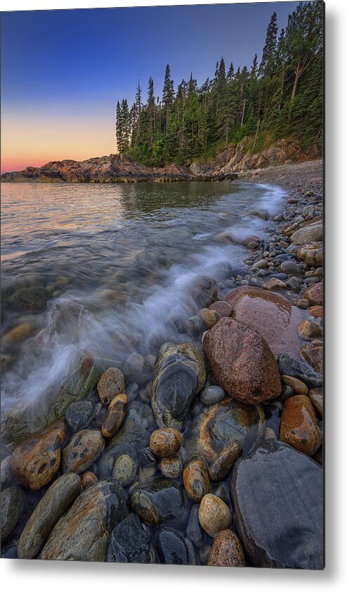 Acadia Metal Print featuring the photograph Peace and Quiet on Little Hunters Beach by Rick Berk