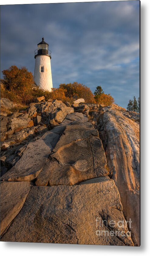 Clarence Holmes Metal Print featuring the photograph Pemaquid Point Light I by Clarence Holmes