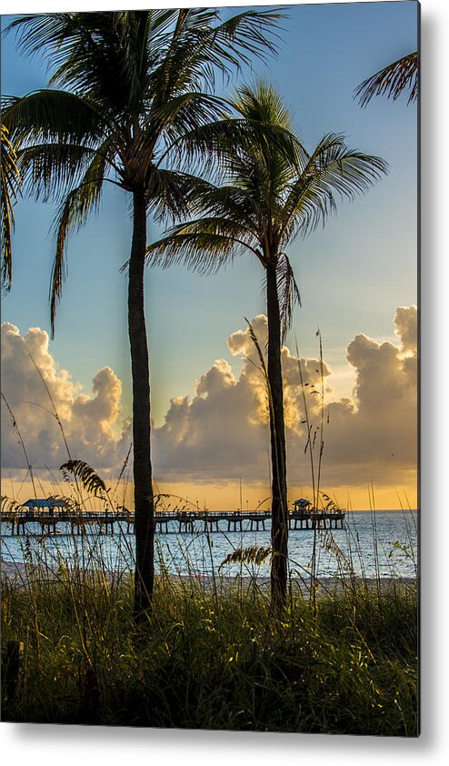 Commercial Pier Metal Print featuring the photograph Pier Commercial by Kevin Cable