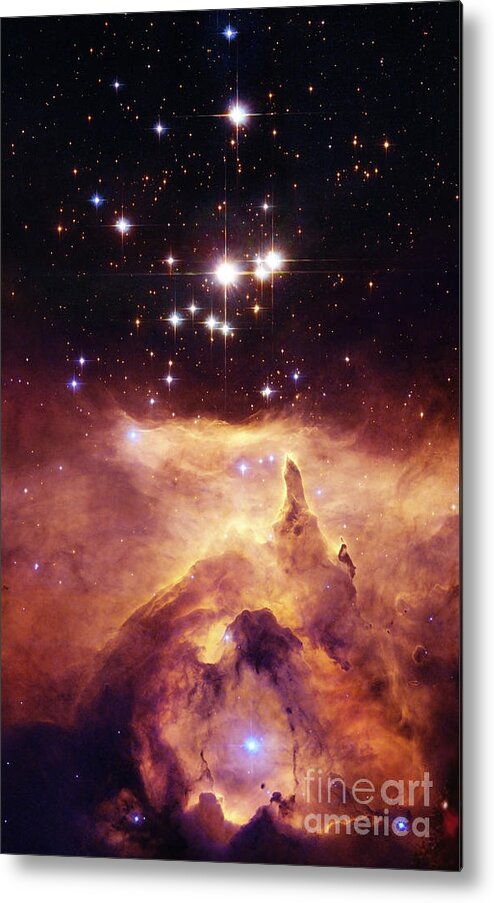 Nebula Metal Print featuring the photograph Pismis 24-1 NGC 6357 by Nicholas Burningham