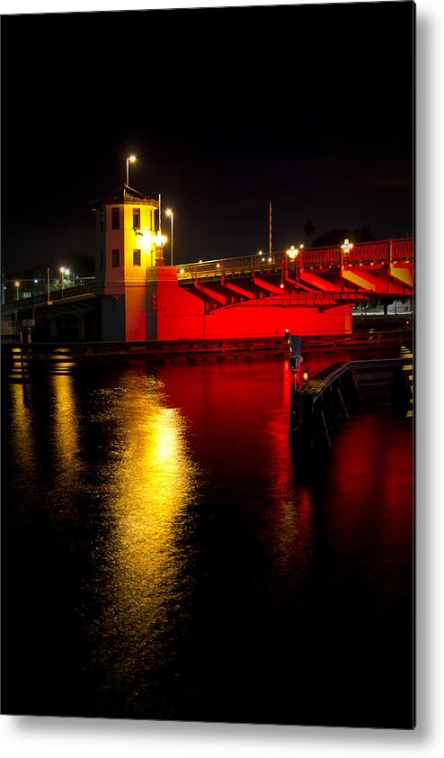 Tampa Bay Photography Metal Print featuring the photograph Platt Street Bridge by Ben Shields