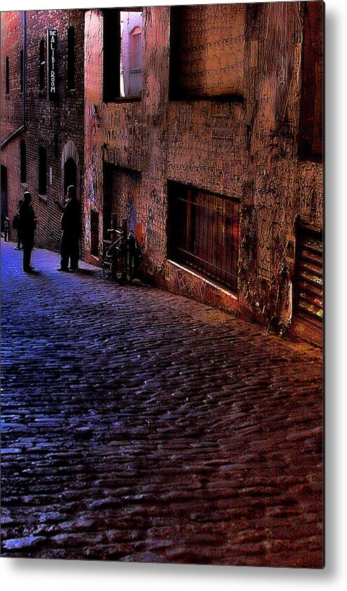 Post Alley Metal Print featuring the photograph Post Alley - Seattle by David Patterson