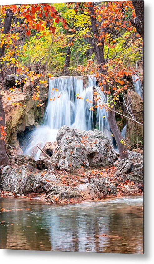 Arbuckle Mountains Metal Print featuring the photograph Price's Falls by Victor Culpepper