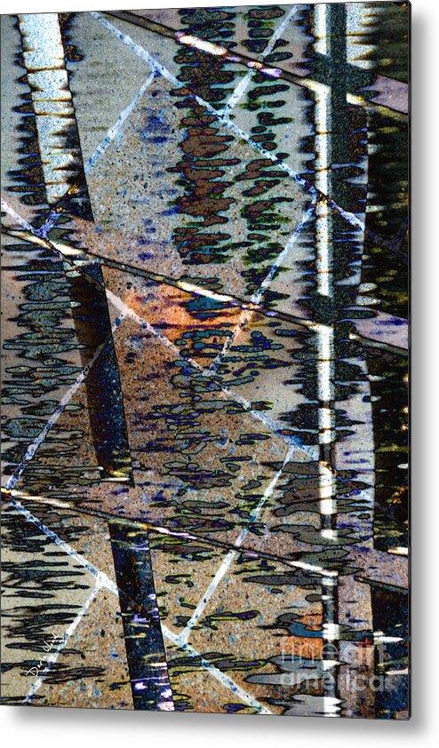 Puzzlement Metal Print featuring the digital art Puzzlement by Darla Wood