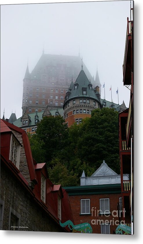 Quebec Metal Print featuring the photograph Quebec City by Tannis Baldwin