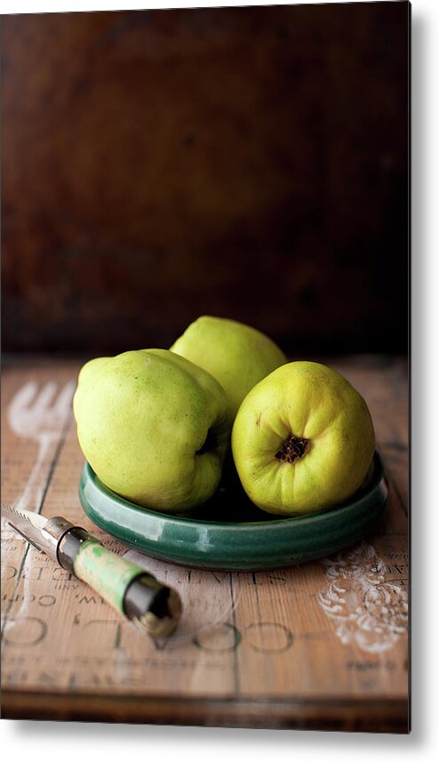 Newtown Metal Print featuring the photograph Quince by Yelena Strokin