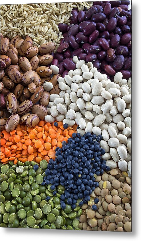 Legume Metal Print featuring the photograph Rainbow in the Pantry by Mark McKinney