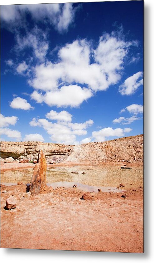 Arid Metal Print featuring the photograph Ramon Crater by Photostock-israel